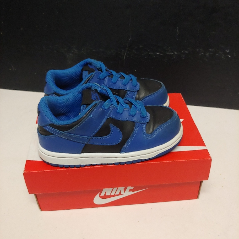 Nike dunk low size 8c cobalt blue